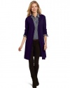 Sofie Women's 100% Cashmere Long-Sleeve Open-Front Cardigan