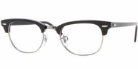 Ray Ban Eyeglasses RX5154 2000 Shiny Black/Demo Lens 49mm