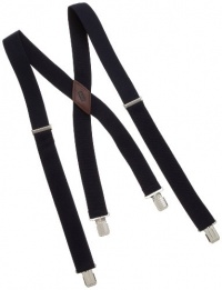 Levi's Men's Big And Tall Cotton Terry Suspender,Navy,One Size