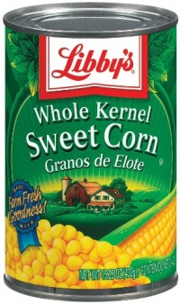 Libby's Whole Kernel Sweet Corn, 15 Ounce Cans (Pack of 12)