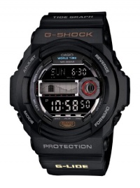 Casio Men's GLX150-1 G-Shock Multi-Function Black Resin Digital Watch