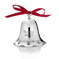 Towle 2011 Silver Plated Musical Pierced Bell Ornament, 31st Edition