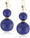 Kenneth Cole New York Modern Geo Round Bead Double Drop Earrings