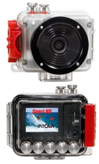 Intova Sport Pro HD Video Camera (Clear/Red)