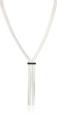 BCBGeneration Chain Fringe Y-Shaped Necklace