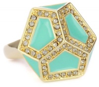 Rachel Leigh Kruger Aqua Rock Adjustable Ring