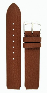 JP Leatherworks Leather Watchband Fits Philip Stein Large Size 2, 20mm Light Cocoa With Spring Bars