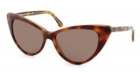 Tom Ford Nikita FT0173 Sunglasses - 56J Light Havana/Transparent Honey (Roviex Lens) - 55mm