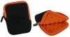 rooCASE Super Bubble Neoprene (Orange / Black) Sleeve Case for Panasonic Lumix DMC-TS3 Digital Camera