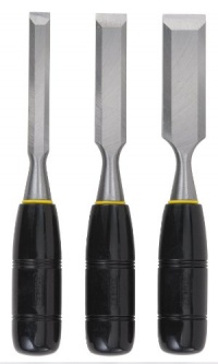 Stanley 16-150 150 Series Short Blade 3-Piece Wood Chisel Set