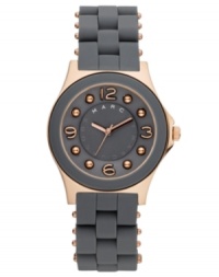 Marc by Marc Jacobs presents a sleekly structured casual timepiece that is as reliable as it is chic.