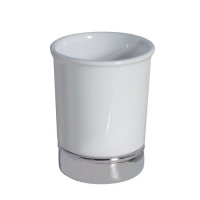 InterDesign York Tumbler, White