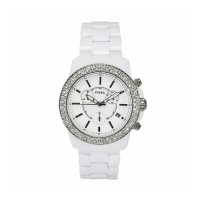 Fossil Women's CH2671 Stella Plastic Bracelet White Dial Watch