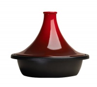 Le Creuset Enameled Cast-Iron 2-Quart Moroccan Tagine, Cherry