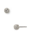 Add subtle, sophisticated sparkle to your look with these pave studs from Lauren Ralph Lauren.