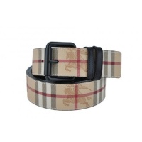 Burberry Haymarket Check Belt - Black-40inch/105cm