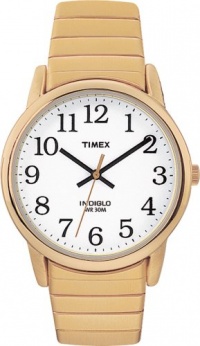 Timex Men's T20481 Easy Reader Gold-Tone Expansion Band Watch