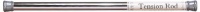 Carnation Home Fashions Stall 23-Inch to 40-Inch Adjustable Shower Curtain Tension Rod, Chrome