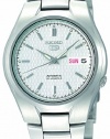 Seiko Men's SNK601 Seiko 5 Automatic Silver Dial Stainless Steel Bracelet Watch