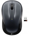 Logitech Wireless Mouse M325 with Designed-For-Web Scrolling - Dark Silver (910-002136)