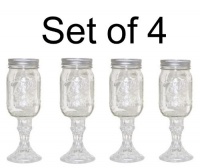 Southern Homewares 4-Pack Redneck Wine Glass