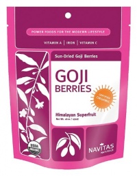 Navitas Naturals Goji Berries, 4-Ounce