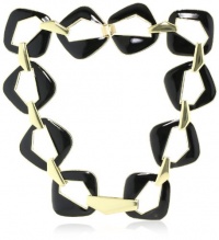 Belle Noel Enameled Modernista Necklace