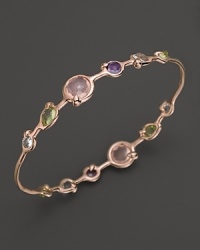 Ippolita Rosé Sugar Kissed Stone Bangle In Orchid