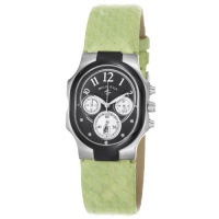 Philip Stein Women's 22TB-FB-SMLG Classic Light Green Leather Strap Watch