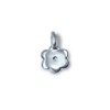 Alex Woo Mini Additions Sterling Silver Flower Charm