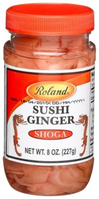 Roland Sushi Ginger, 8-Ounce Jars (Pack of 8)