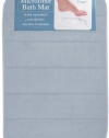 Envision Home Microfiber Bath Mat with Memory Foam, 16 by 24-Inch, Celestial