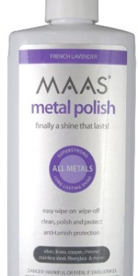 Maas International Liquid Metal Polish, 8-Ounce