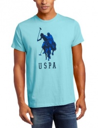 U.S. Polo Assn. Men's T-Shirt with Xl Pony Logo Screen Print