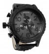 Nixon The 51-30 Chrono Leather - Men's ( Black Snake )