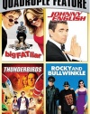 Family Fun Pack Quadruple Feature (Big Fat Liar / Johnny English / Thunderbirds / Rocky and Bullwinkle)