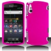 Pink Hard Plastic Rubberized Case Cover for Sony Ericsson Xperia Play