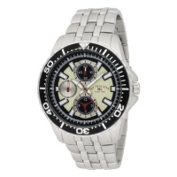 U.S. Polo Assn. Men's US8423 Yellow Dial Silver-Tone Bracelet Watch