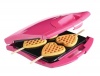 Babycakes Nonstick Waffle Maker Makes 4 Heart Waffles on Sticks