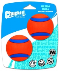 ChuckIt! Medium Ultra Balls 2.5-Inch, 2-Pack