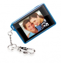 Coby DP180BLU 1.8-Inch Digital TFT LCD Photo Keychain, Blue