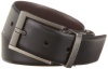 Kenneth Cole Reaction Men's Reversible Feather Edge Belt, Black/Brown, 36