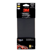 3M 03020 Imperial Wetordry 3-2/3 x 9 P600 Grit Sandpaper, (Pack of 5)