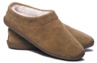 Womens Suede Leather Slipper