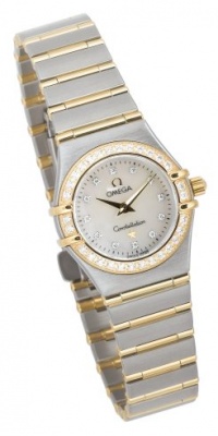 Omega Women's 1267.75.00 Constellation Mini Diamond Accented Watch