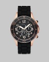 Marc by Marc Jacobs Rose Gold Oversized Rock Mens Chronograph Watch MBM5501