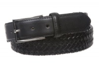 Men's Comfort Stretch Braided Leather Belt