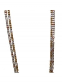 Ralph Lauren Jewelry 3 Tone Beaded Strand Necklace