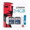 Kingston 4 GB Class 4 SDHC Flash Memory Card 2-Pack SD4/4GB-2P