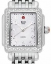 NEW MICHELE DECO MINI DIAMOND STAINLESS STEEL LADIES WATCH MWW06D000012